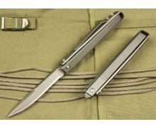 Specially Designed 440 Stainless Steel Roll Pen Knife Multifunction Tool with Metal Handle UDTEK00477